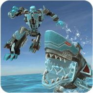 Robot Shark (MOD, Unlimited Money) logo
